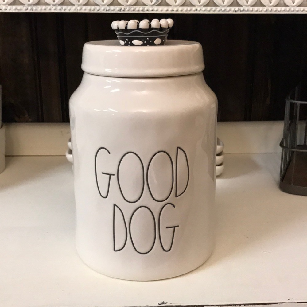 Rae Dunn “Good Dog” Canister